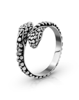 Bali Artisan Sterling Silver Snake Ring