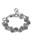Balinese Artisan Sterling Silver Blossoming Bracelet