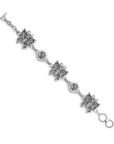 Balinese Artisan Sterling Silver Butterfly Motif Bracelet