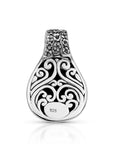 Mesmerizing Boulder Opal Sterling Silver Pendant