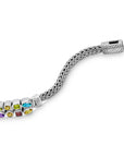 Serenade of Colors Bracelet Balinese Artisanal Sterling Silver Bracelet