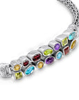 Serenade of Colors Bracelet Balinese Artisanal Sterling Silver Bracelet