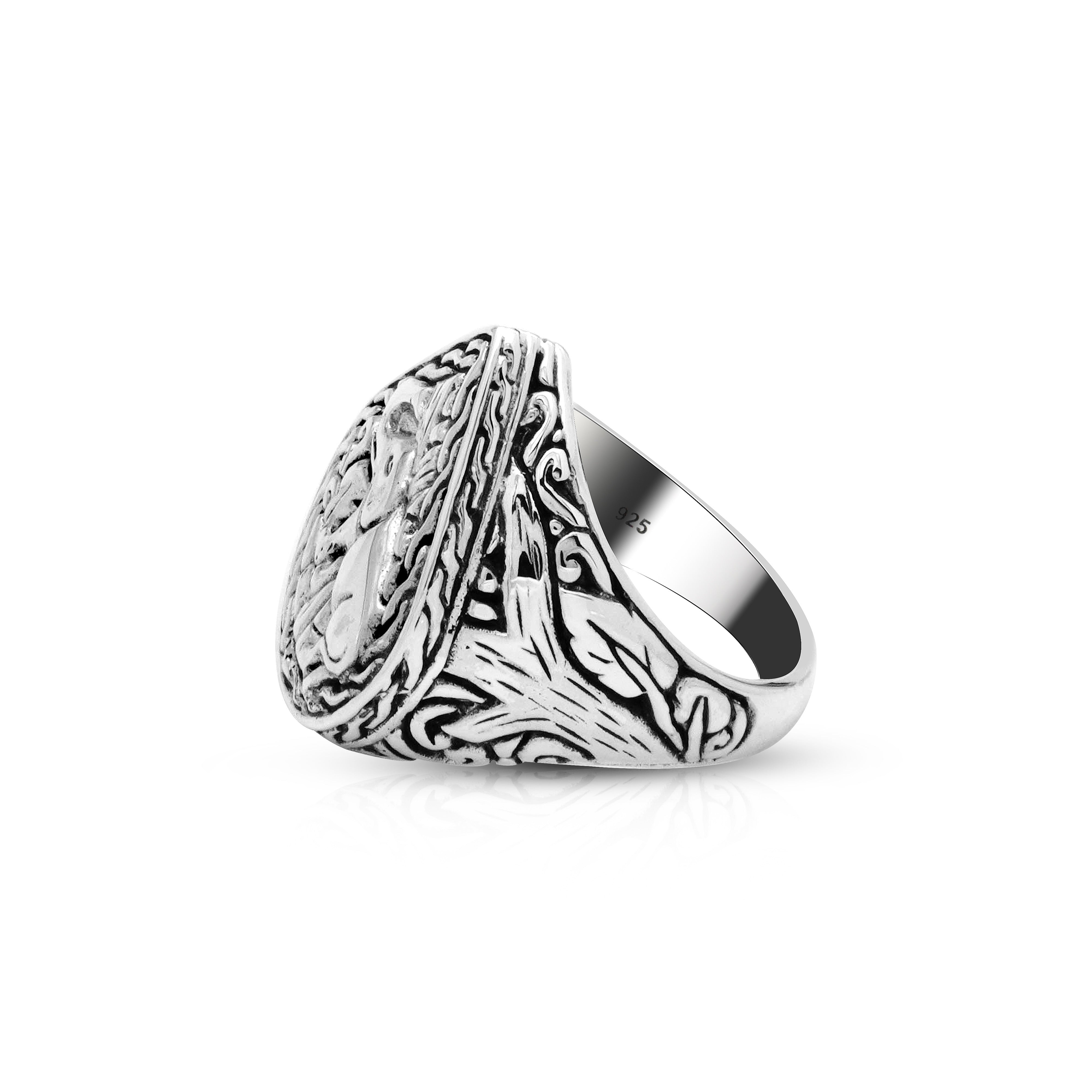 Elephant Bali made .925 Sterling outlet Silver handcrafted Ring size: 8 1/4