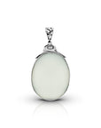 Bali Artisan Dragon Sterling Silver Pendant with Mother of Pearl