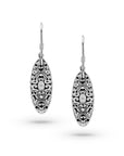 Bali Artisanal Sterling Silver Dangling Earring