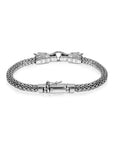 Balinese Sterling Silver Dragon Bracelet