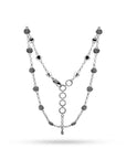 Balinese Artisan 925 Sterling Silver Rose Blossom Necklace