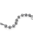 Ornate Sterling Silver Bali Sphere Bracelet