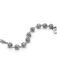 Ornate Sterling Silver Bali Sphere Bracelet