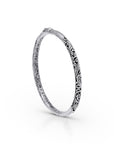 Eternal Flow – Balinese Artisan Sterling Silver Bangle
