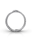 Balinese Sterling Silver Snake Spinner Ring