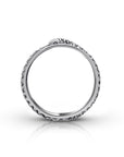 Balinese Sterling Silver Snake Spinner Ring