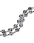 Balinese Artisan Sterling Silver Blossoming Bracelet