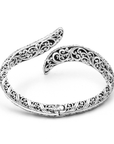 Majestic Feather Sterling Silver Bangle