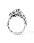 Sterling Silver Tiger Ring