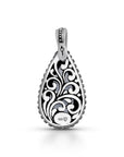 Enchanted Balinese Sterling Silver Moonstone Pendant