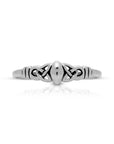 Bali Sterling Silver Enchanted Knot Pinky Ring
