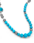 Balinese Artisan Spirit Sterling Silver & Turquoise Bead Necklace