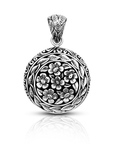 Bloom of Bali – Handcrafted Sterling Silver Pendant