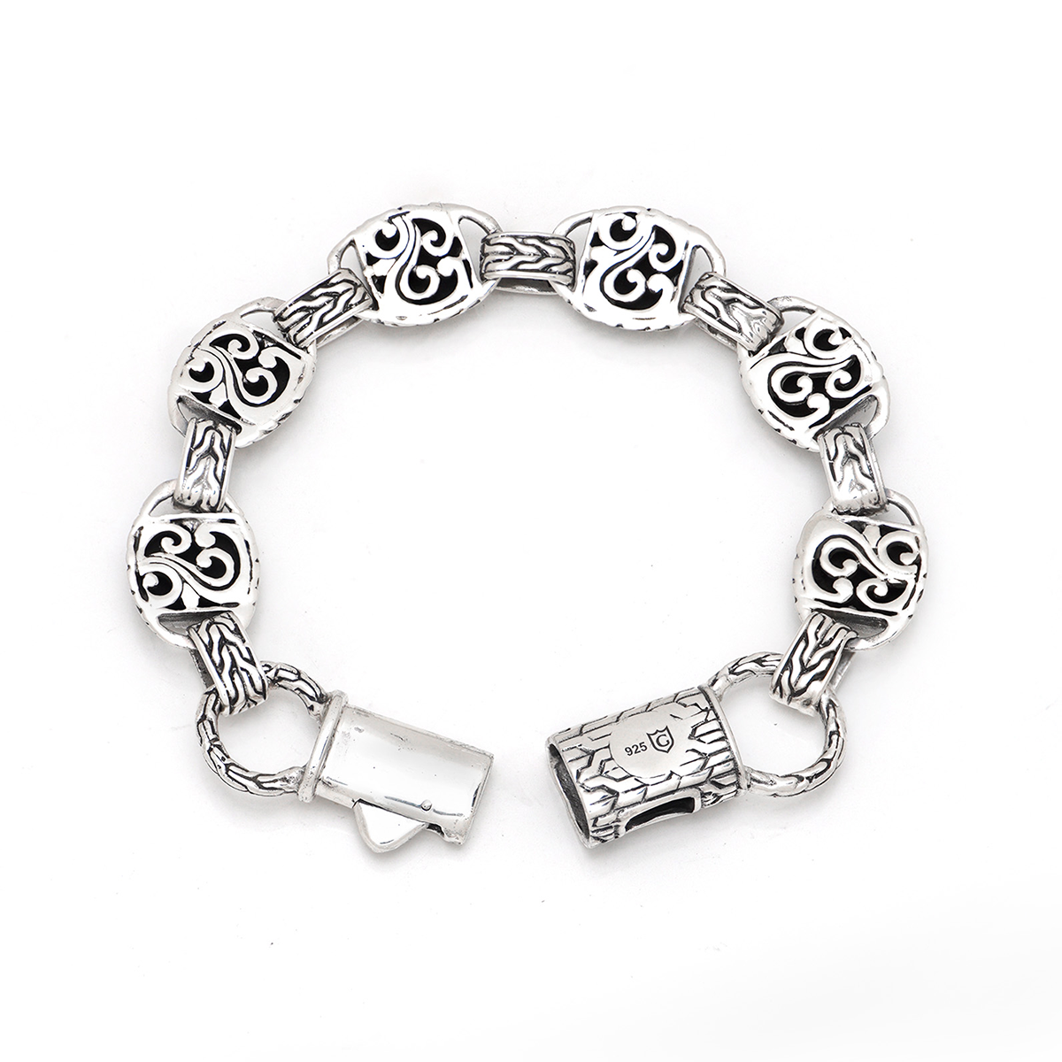 Balinese Artisan Spirit - Handmade Sterling Silver Bracelet