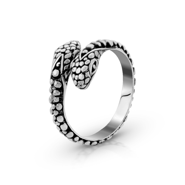 Bali Artisan Sterling Silver Snake Ring