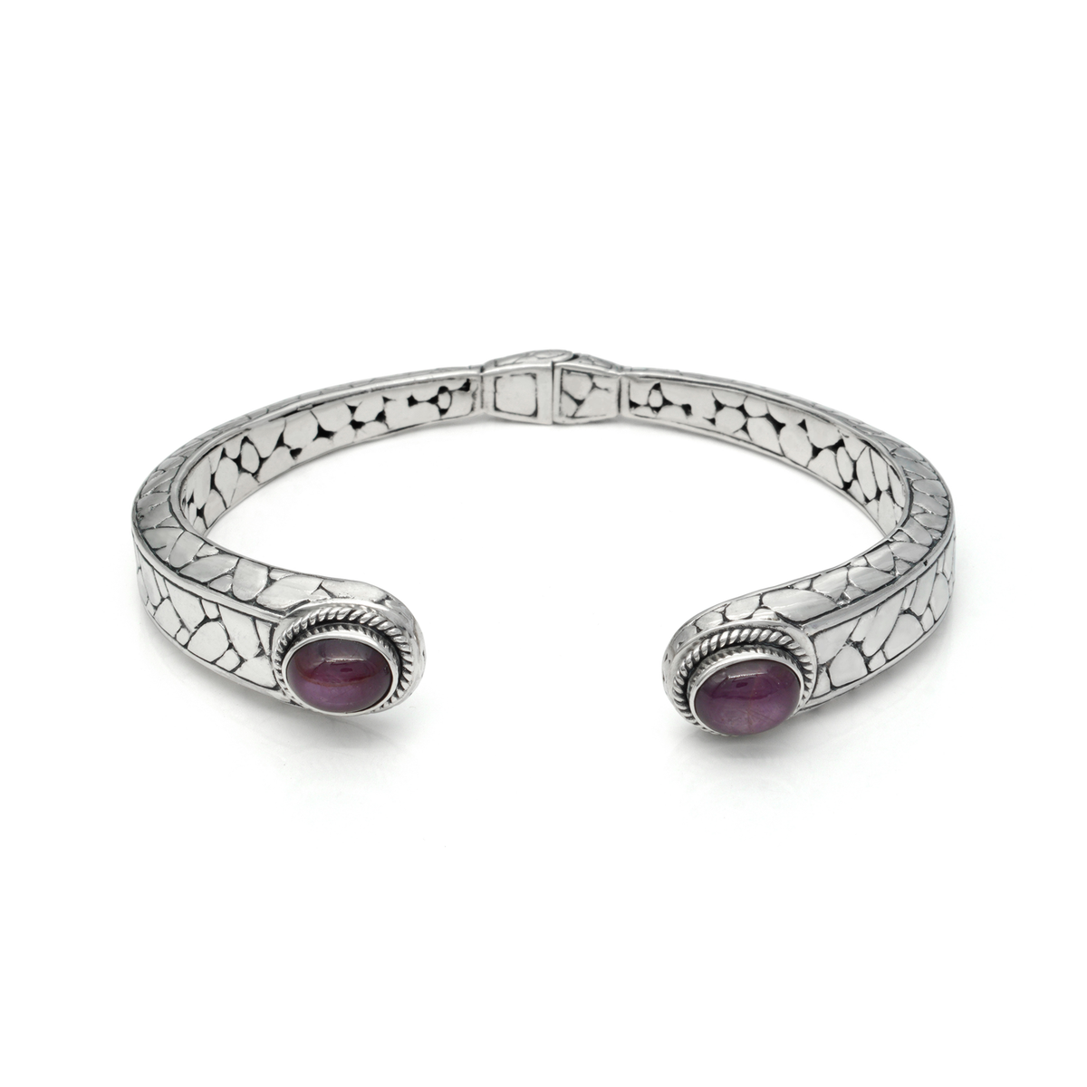 Elegant Star Saphire Bali Bangle Bangle