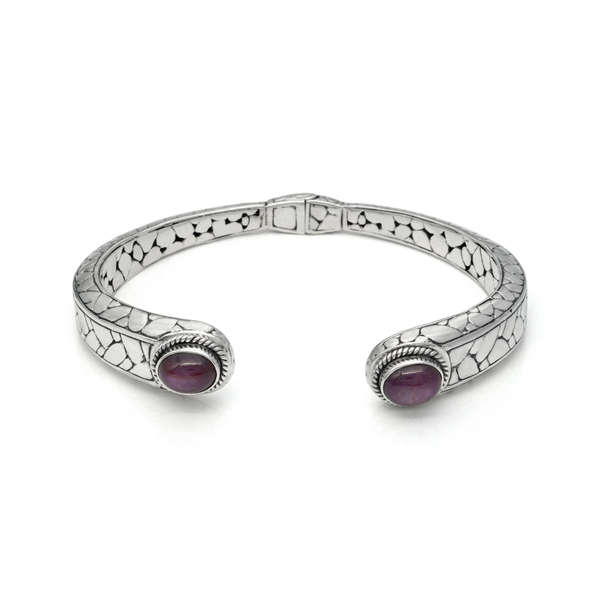 Elegant Star Saphire Bali Bangle Bangle