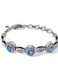 Vibrant Boulder Opal Sterling Silver Bali Bracelet