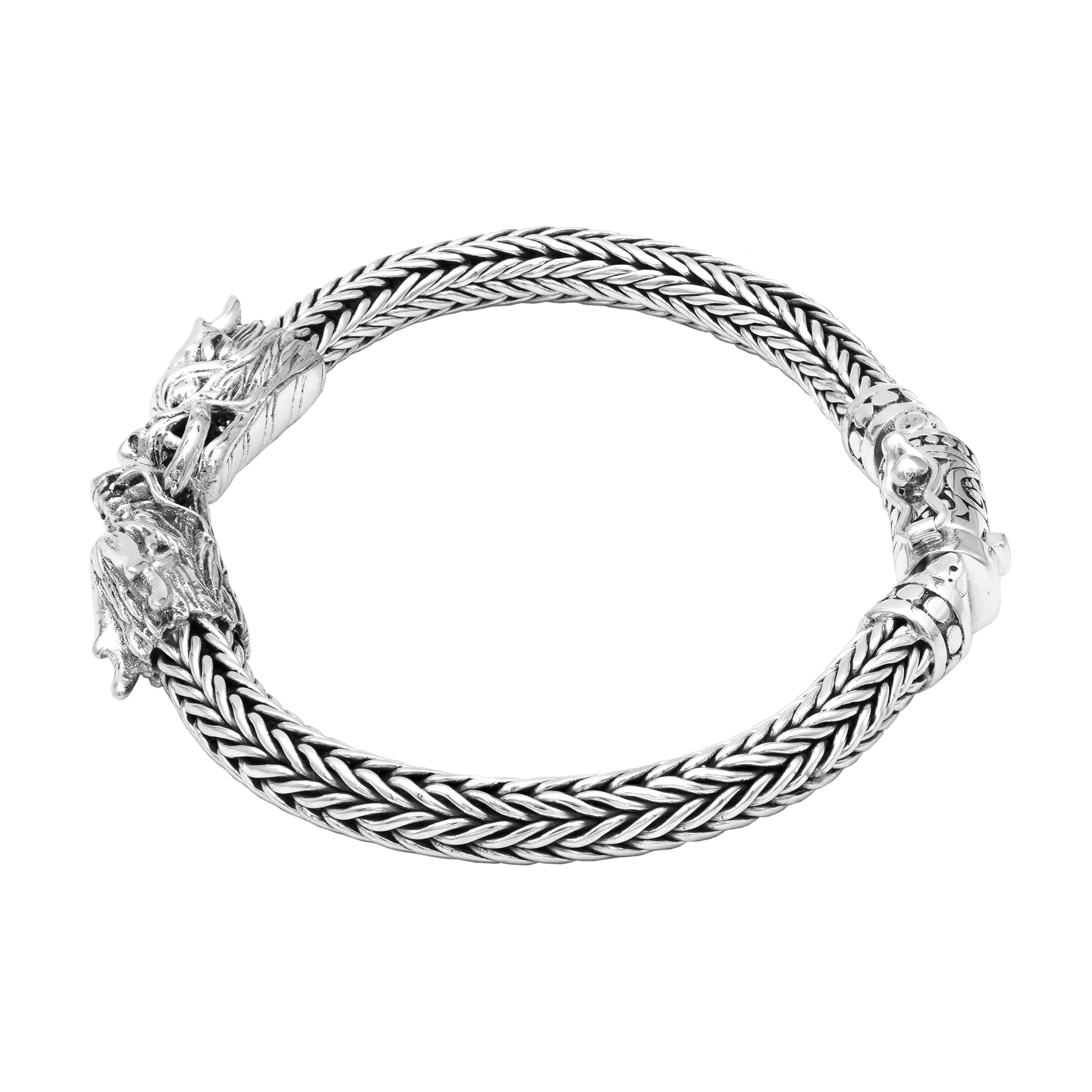 Sterling Silver Dragon Bracelet