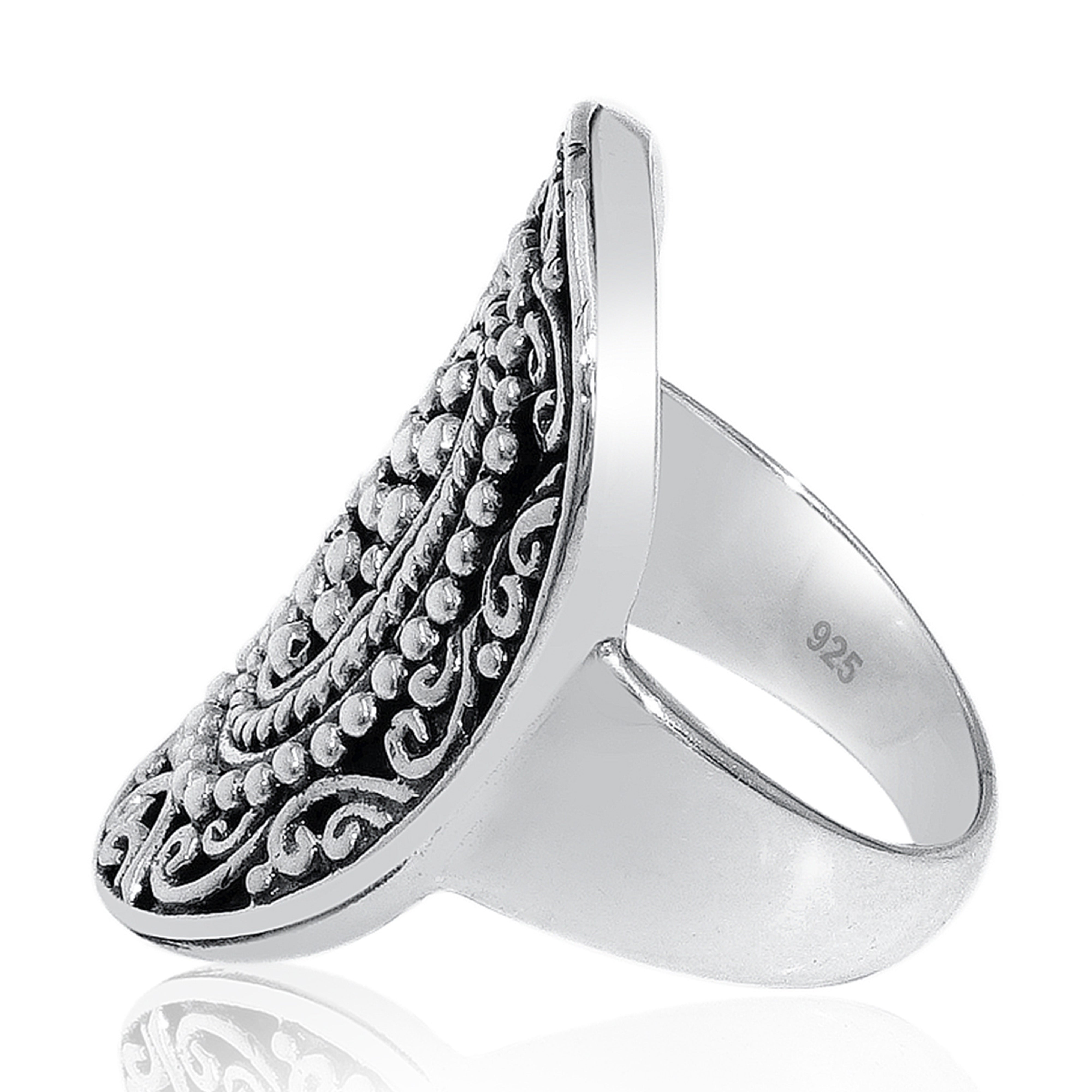 Balinese Artisan 925 Sterling Silver Ring