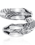 Balinese Artisan 925 Sterling Silver Dragon Ring