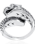 Balinese Artisan 925 Sterling Silver Dragon Ring