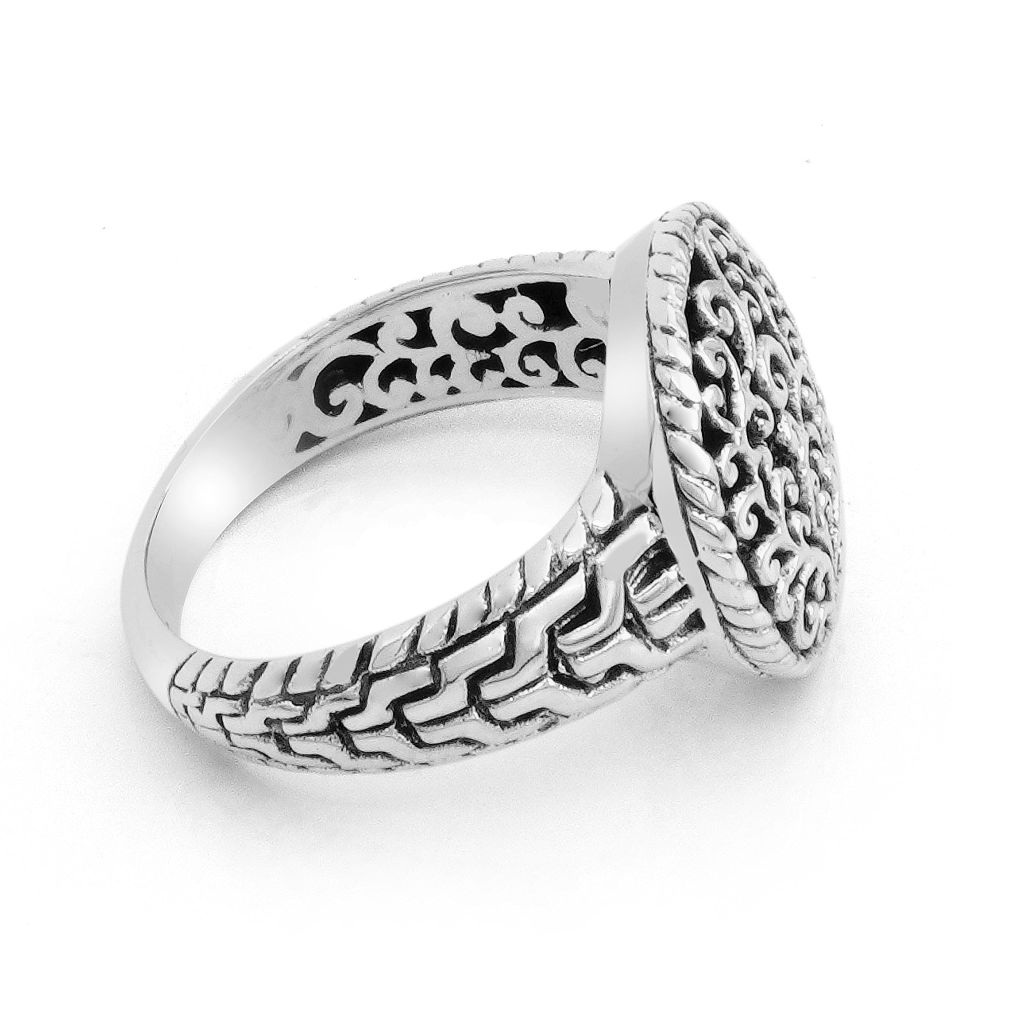 Artisanal Balinese Sterling Silver Ring