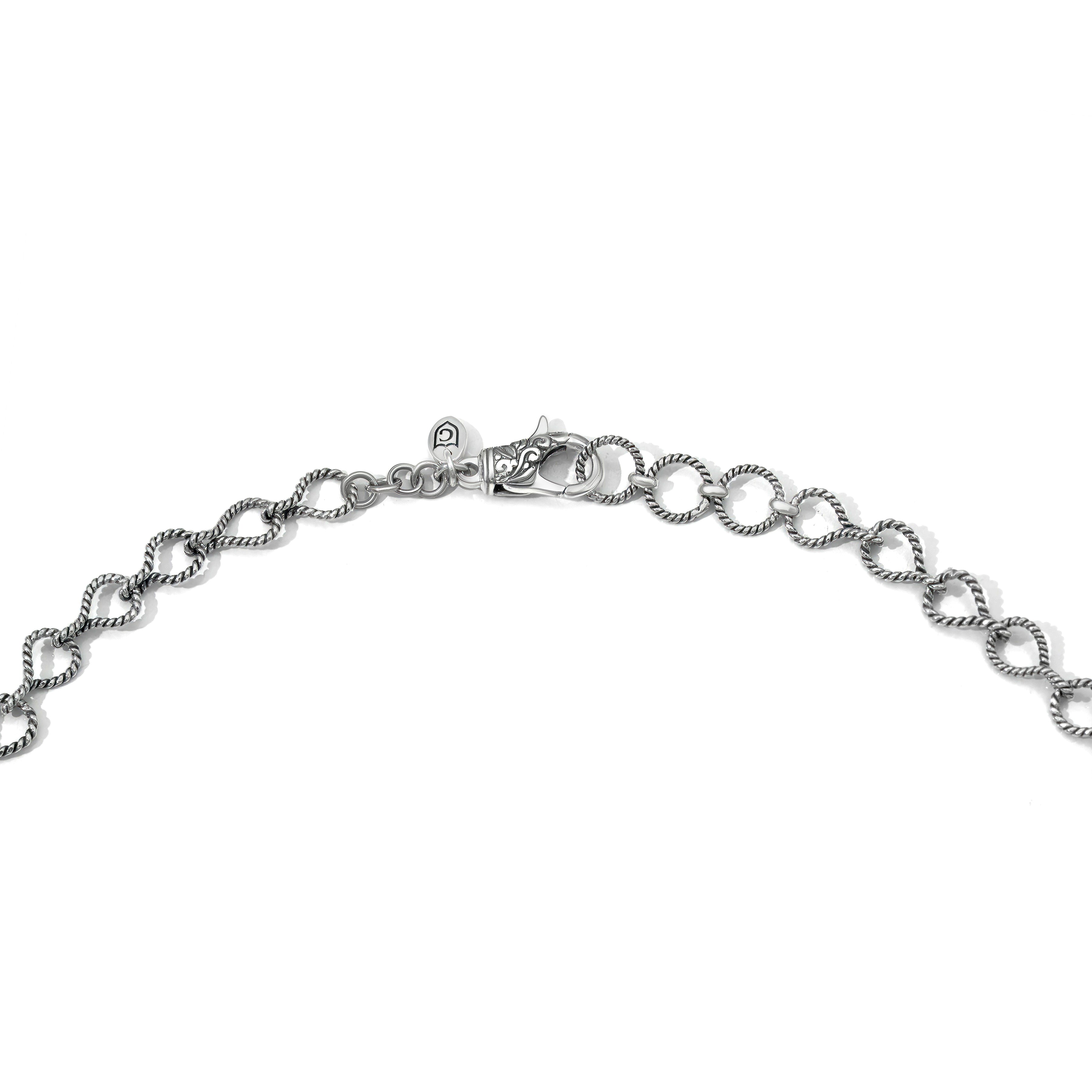 Bali Sterling Silver Turquoise Necklace