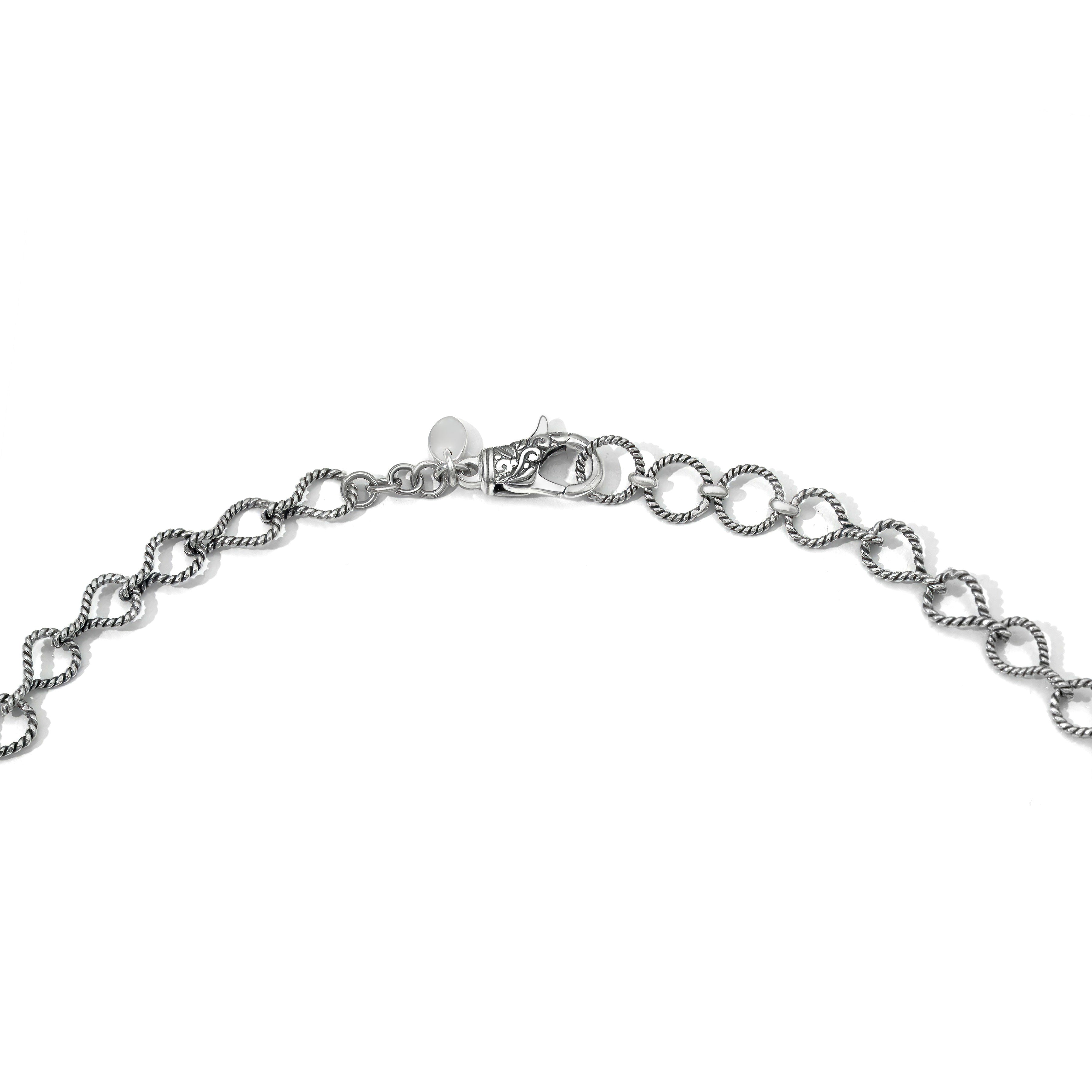 Bali Sterling Silver Turquoise Necklace