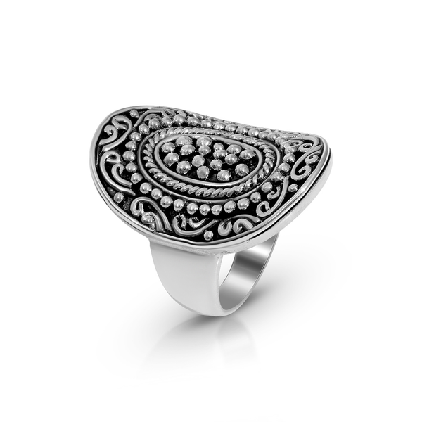 Balinese Artisan 925 Sterling Silver Ring