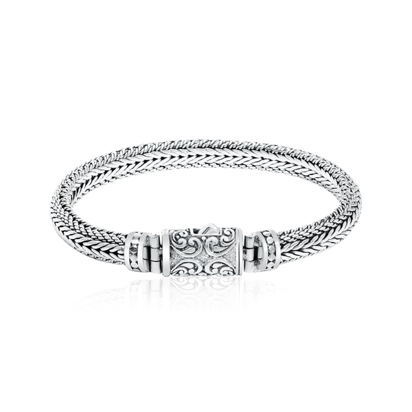 Balinese Artisan 925 Sterling Silver Bracelet