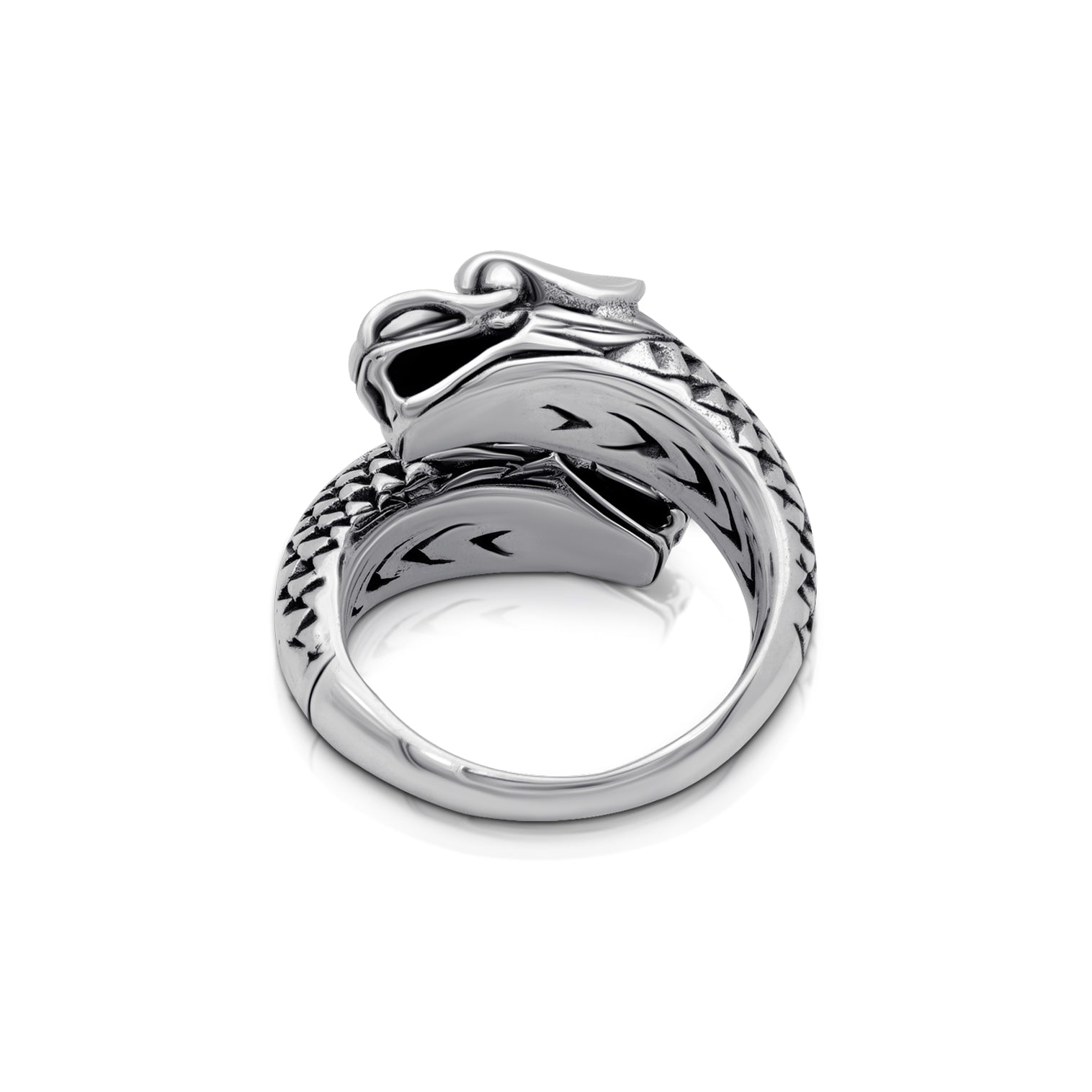 Balinese Artisan 925 Sterling Silver Dragon Ring