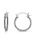 Sterling Silver Hoop Earring