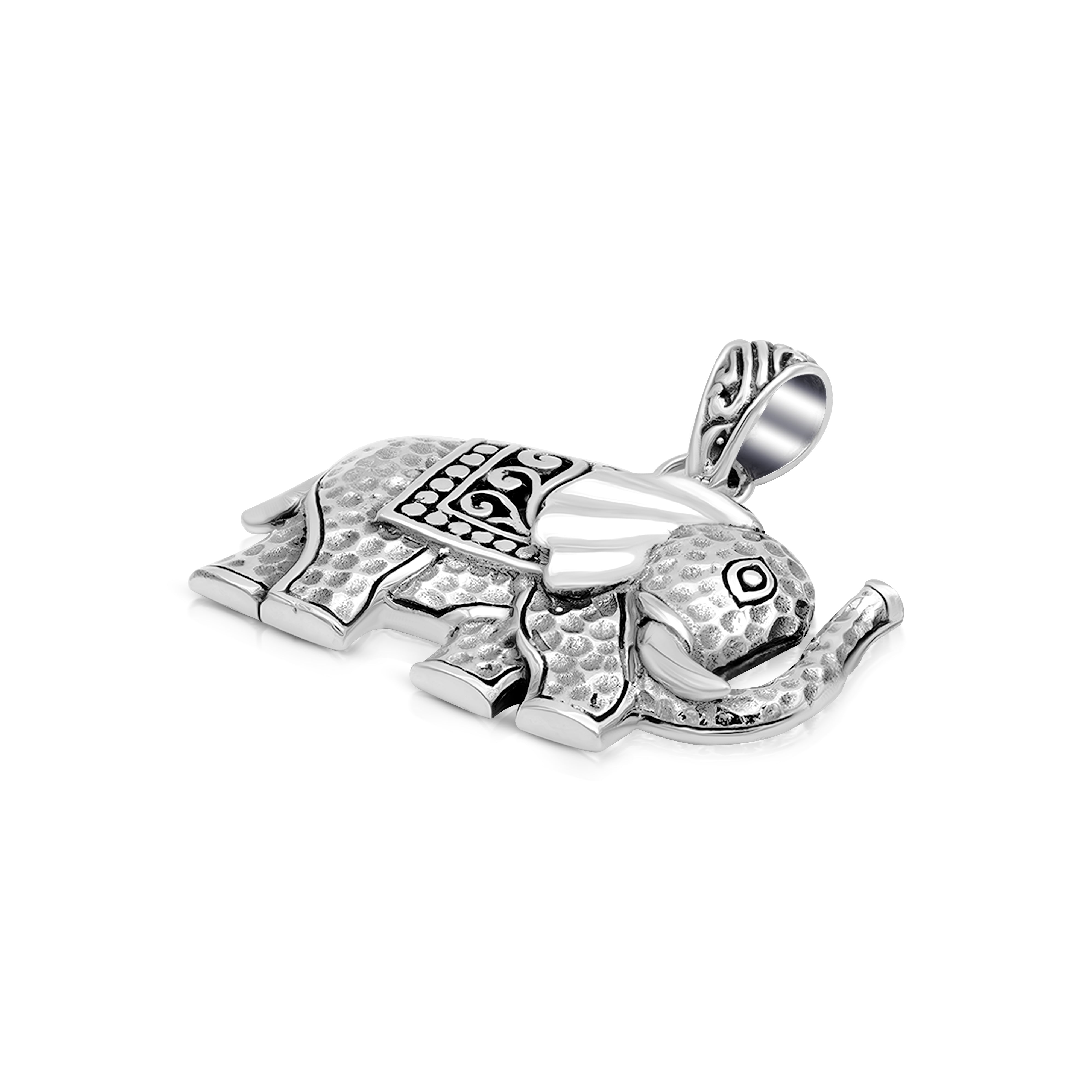 Sterling Silver Elephant Pendant