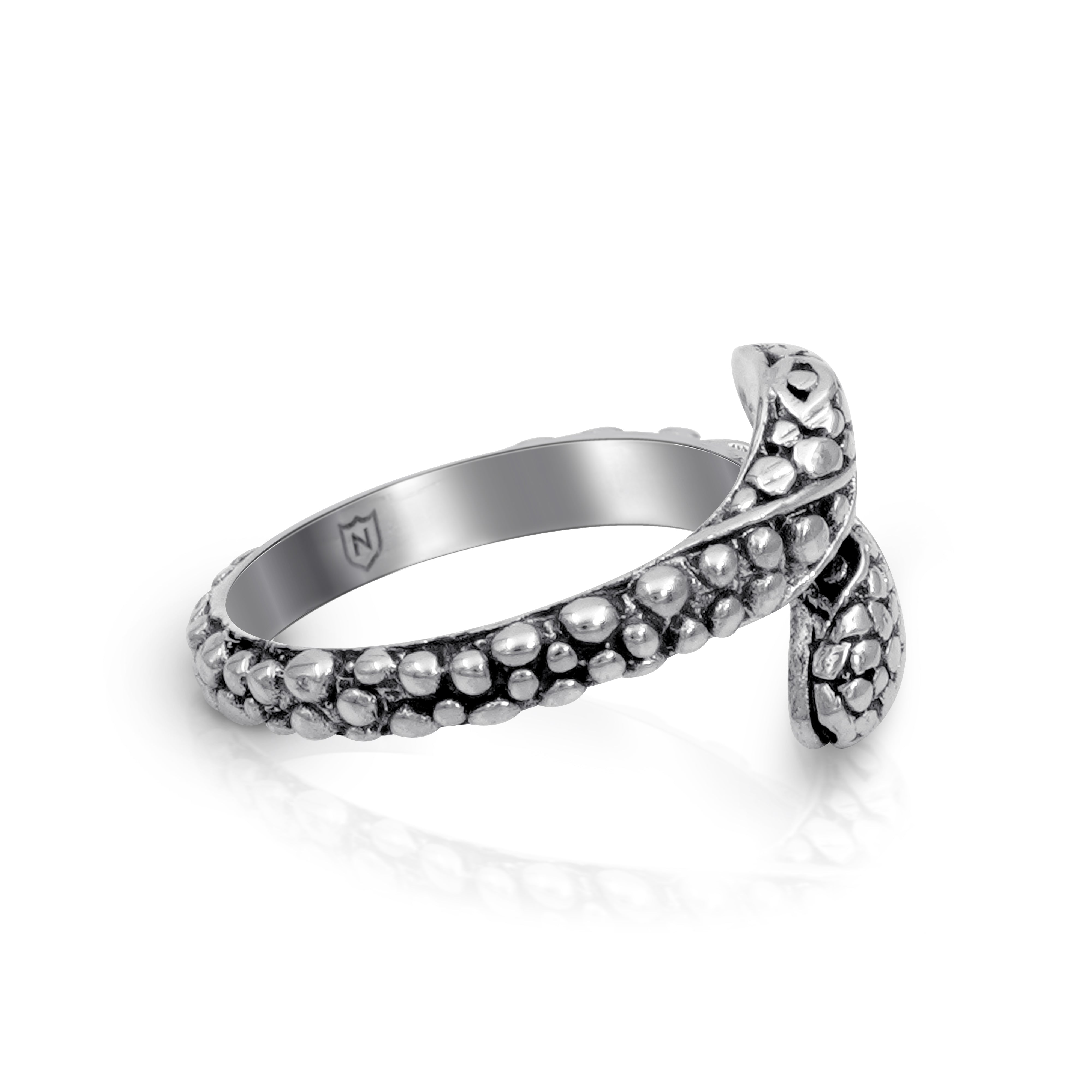 Sterling Silver Snake Ring