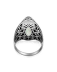 Sterling Silver Ring with Mother of Pearl Shell