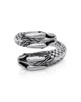 Balinese Artisan 925 Sterling Silver Dragon Ring