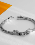 Sterling Silver Dragon Bracelet