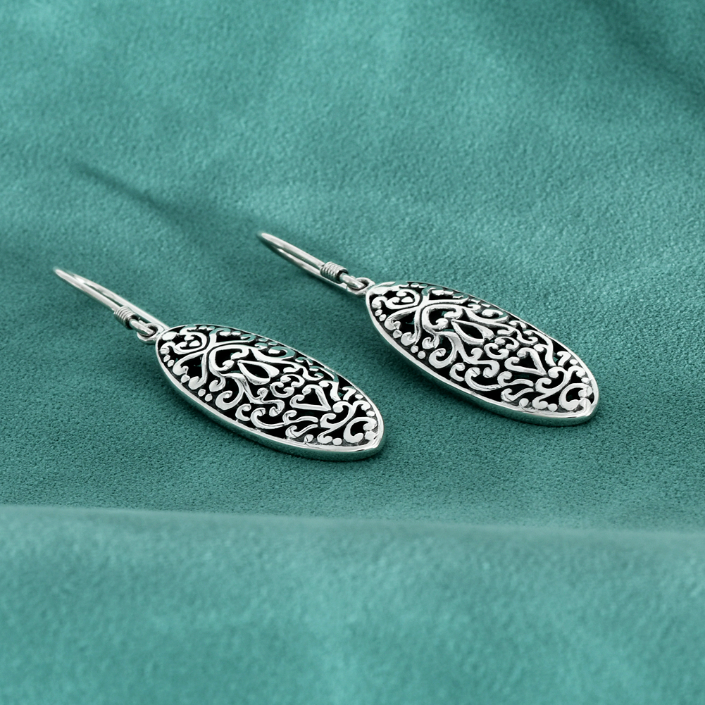 Sterling Silver Dangling Earring