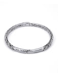 Eternal Flow – Balinese Artisan Sterling Silver Bangle