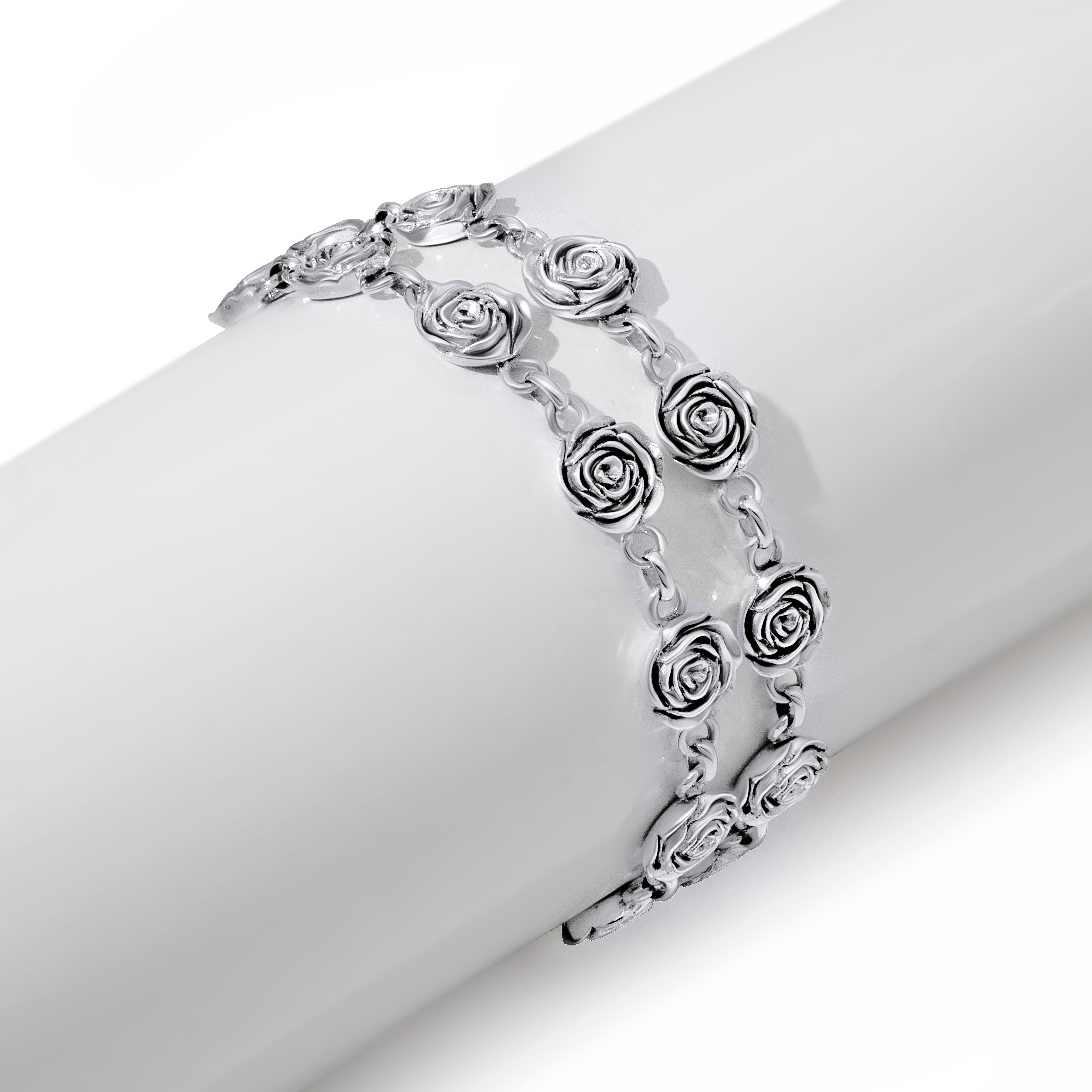 Balinese Artisan Sterling Silver Blossoming Bracelet