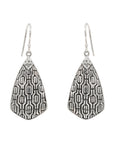 Elegant Bali Sterling Silver Drop Earrings