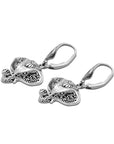 Balinese Artisan 925 Sterling Silver Majestic Elephant Earring