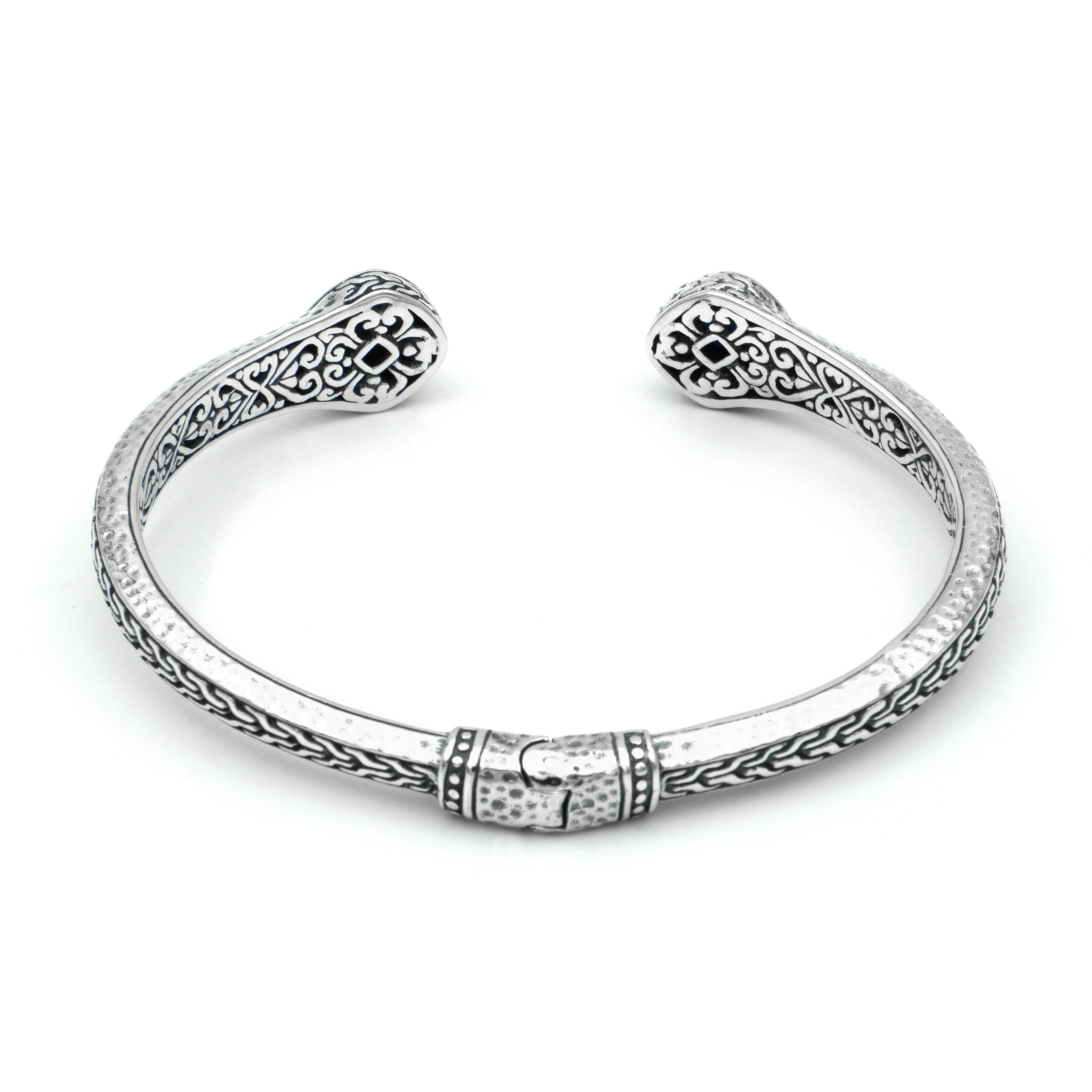 Balinese Artisan 925 Sterling Silver Heaven&#39;s Beauty Bangle